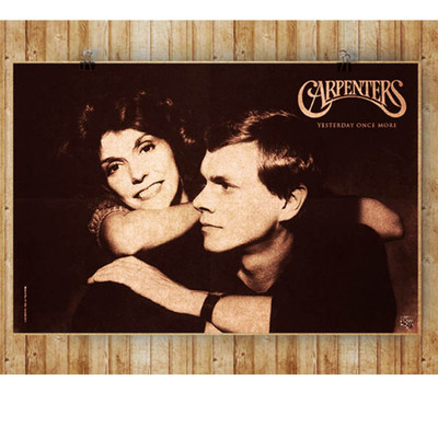 卡朋特乐队海报Carpenters欧美巨星海报酒吧海报怀旧咖啡馆装饰画