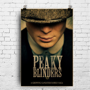 浴血黑帮海报Peaky Blinders希里安·墨菲Cillian Murphy经典英剧