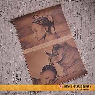 灰烬与雪海报AshessSnow野生动物摄影作品神兽系列复古图定制翻印