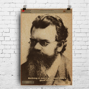 海报 路德维希·玻尔兹曼 统计力学 奥地利物理学家 Boltzmann