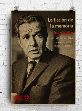 墨西哥作家海报 Juan Rulfo 胡安鲁尔福 燃烧的原野 璜鲁佛挂图