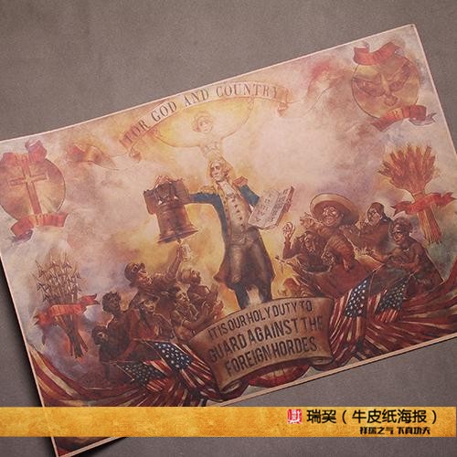 bioshock infinite生化奇兵游戏海报-无限 ps3平台 蒸汽朋克挂图