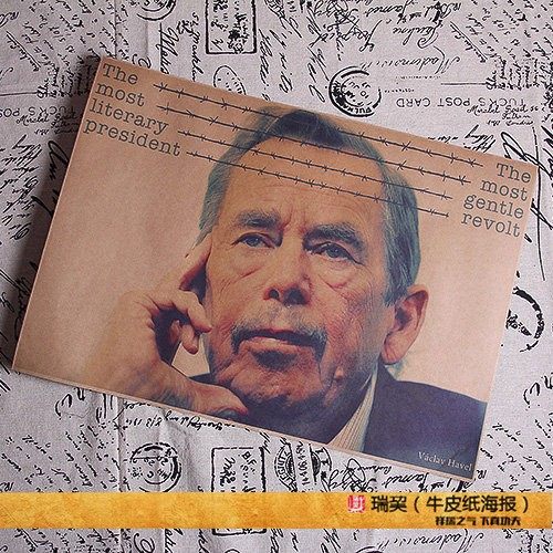 哈维尔捷克VaclavHavel海报