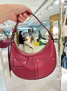 RABEANCO时光月牙包腋下包复古手提包简约通勤包88312