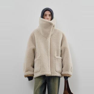 own shearling feature cloud 高领羊羔绒外套 colour 韩国代购