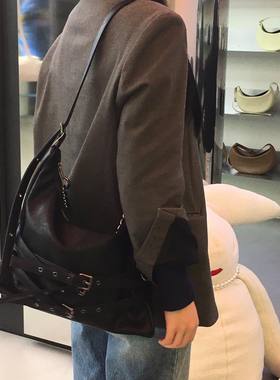 韩国代购 samoondoh trio belt mug bag L 单肩包 斜挎包