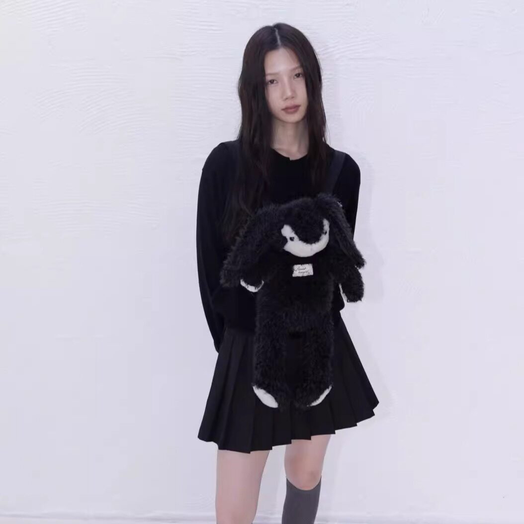 韩国代购 artistkomplex TOJEONGEE RABBIT 兔子 双肩背包
