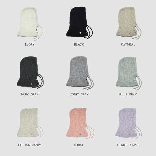 RaJu连脖系带保暖法拉帽