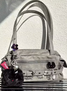 韩国代购 samoondoh belt utility bag M 扣式系带 单肩包