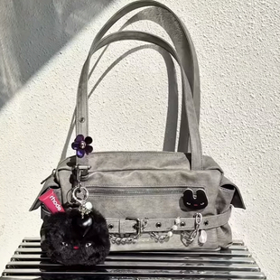 韩国代购 samoondoh belt utility bag M 扣式系带 单肩包