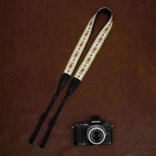 cam 相机背带 微单摄影相机肩带cam7504 in绣花系列民族风单反数码