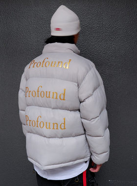 【特价199】Profound Foundation支线 基础纯色logo面包羽绒棉服