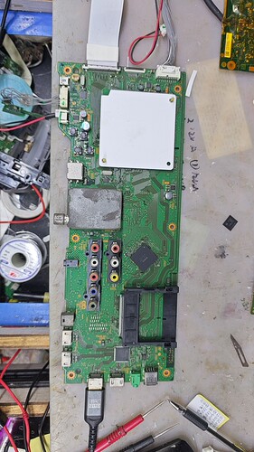 维修索尼KDL-55W950A/46W950A 主板 1-888-100-21，不开机重启等