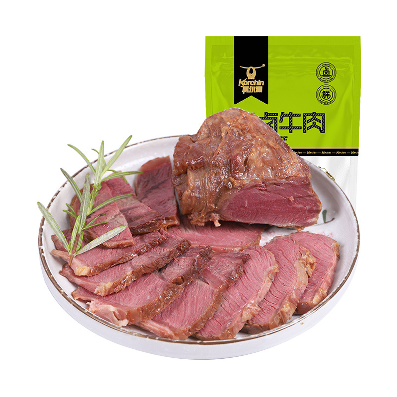 科尔沁五香酱卤牛肉200g*10袋 内蒙牛肉休闲零食开袋即食