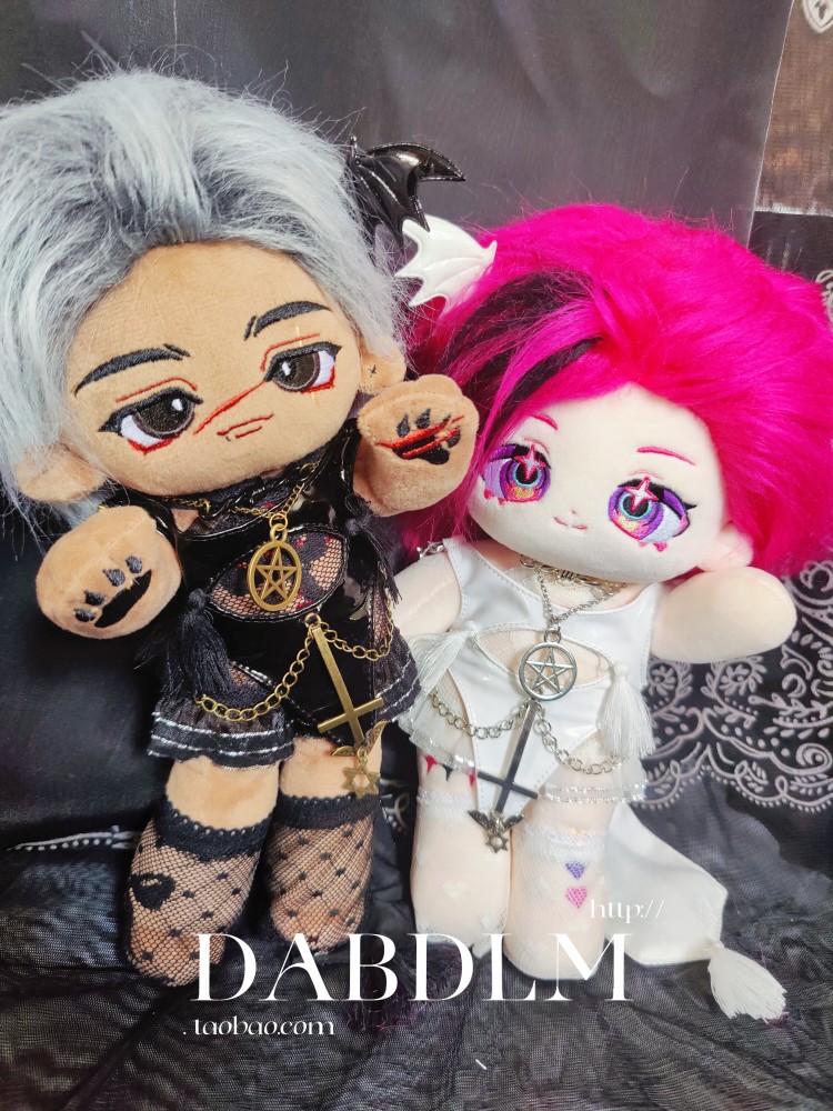 De la mer德柆鴓手作衣装 娃衣 20-30CM 恶魔之眼 棉花娃娃 玩偶