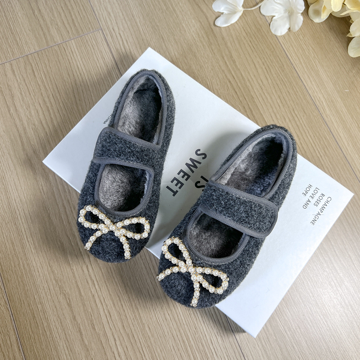 2025冬季小女孩洋气女童毛毛鞋外穿时尚儿童二棉鞋加绒小童豆豆鞋,童鞋/婴儿鞋/亲子鞋,棉鞋,淘宝优惠券,粉丝福利购,淘宝优惠卷