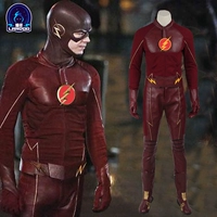 Trang phục Nato Flash COS Phim truyền hình Mỹ Flash mùa đầu tiên Barry Allen cosplay trang phục nam - Cosplay cosplay nam