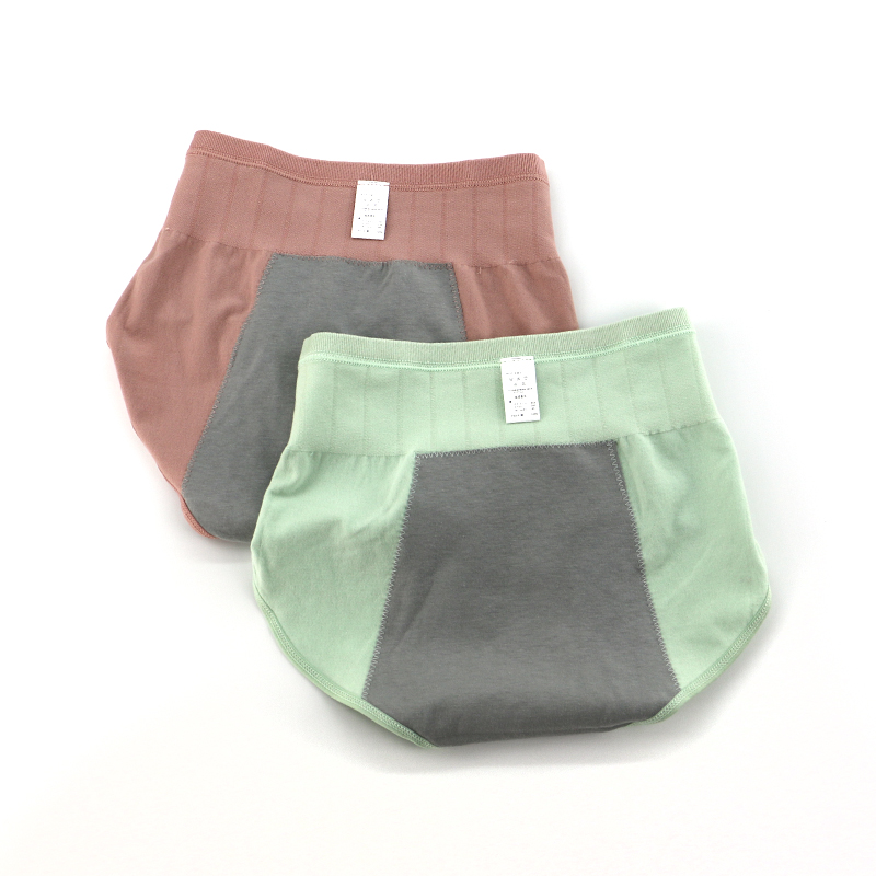 无缝高腰收腹提臀经期生理女内裤