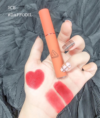 韩国3CE慕斯丝绒雾面哑光口红