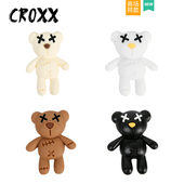 超酷小熊洞洞鞋 花diy卡扣适配Cross 配饰装 扣鞋 Crocs 饰扣鞋 CROXX