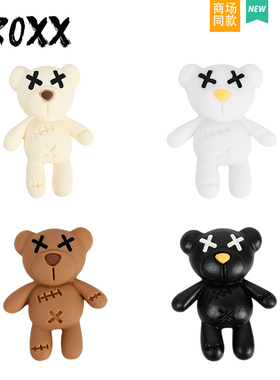 CROXX 超酷小熊洞洞鞋配饰装饰扣鞋扣鞋花diy卡扣适配Cross/Crocs