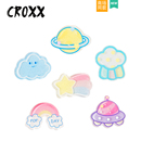 CROXX 云朵太空人洞洞鞋配饰鞋花鞋扣装饰扣配件适配Cross/Crocs