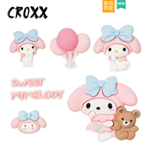 洞洞鞋 扣 配饰帕恰狗鞋 CROXX 花配饰装 饰扣diy鞋 适配Cross Crocs