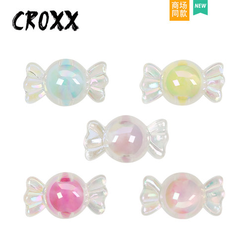 CROXX炫彩糖果洞洞鞋配饰鞋花鞋扣配件拖鞋装饰物卡扣适配crocs