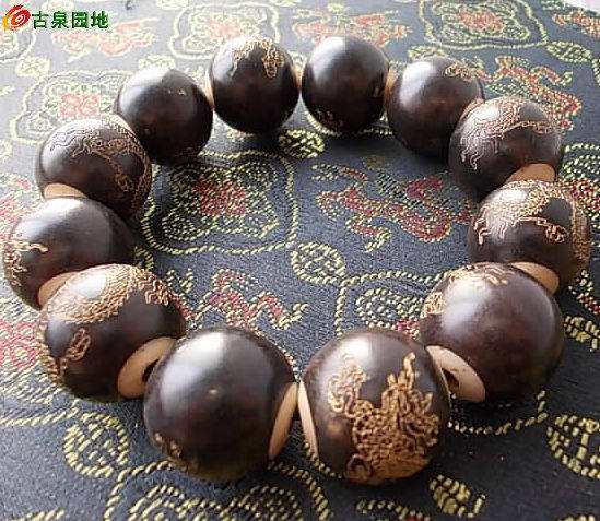 20mm黑檀木避小人手链佛珠