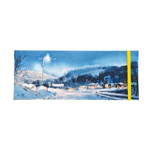 「NATSUME x 夏夜晚风指南」转弯雪村手工旅行水彩手帐本300g20张