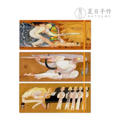 473/474/475「NATSUME x 双枪老太婆」9.5x24cm手工水彩本20张