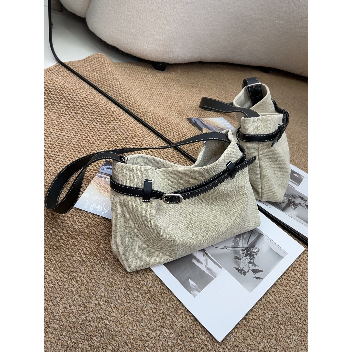 头层牛皮水桶包女斜挎单肩包时尚百搭手提休闲小挎包女包斜挎包