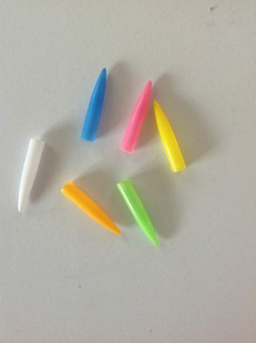 彩色笔盖 ND－2205 眉笔保护套1元 2包 笔套 12个 彩色笔帽