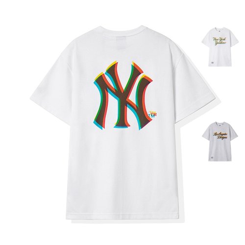 NewEra纽亦华男女NY印花运动T恤