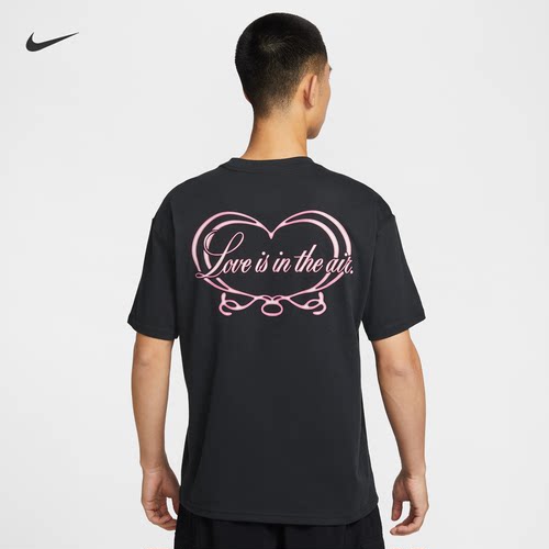 Nike耐克男纯棉圆领短袖运动T恤