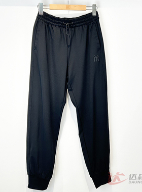 25新款MLB情侣长裤男女NY小标凉感针织束脚卫裤运动裤3APTB1053