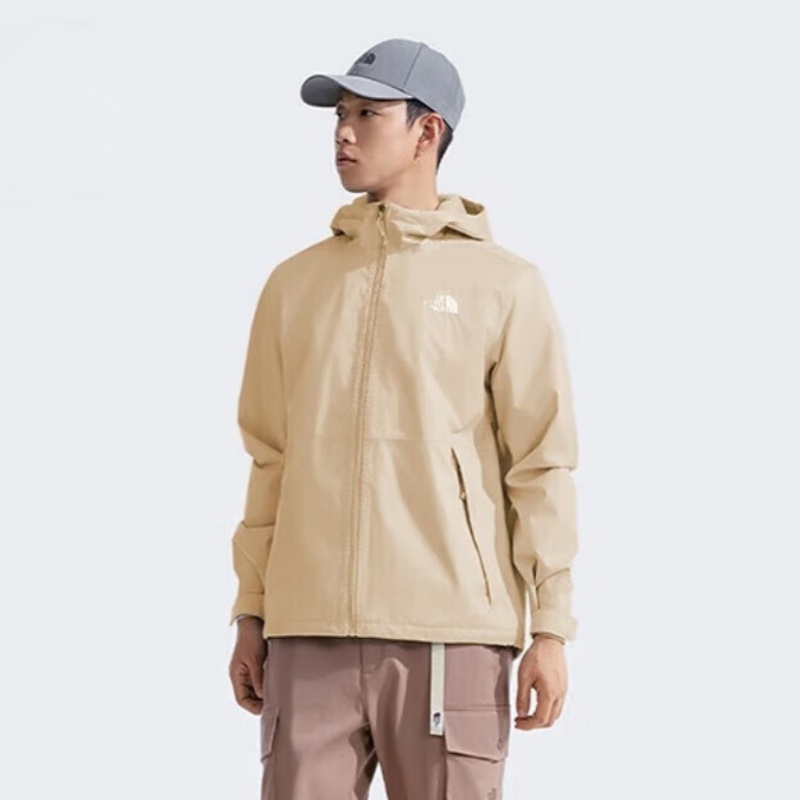 北面冲锋衣外套男子户外运动夹克