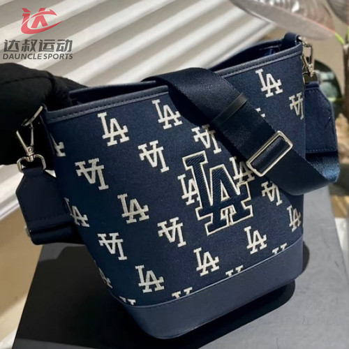 MLB男女复古老花满标拎包挎包