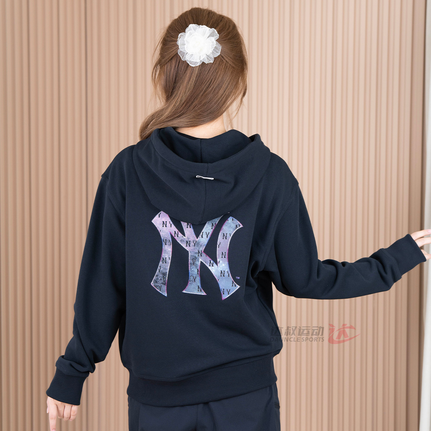 MLB情侣外套男女NY运动休闲卫衣