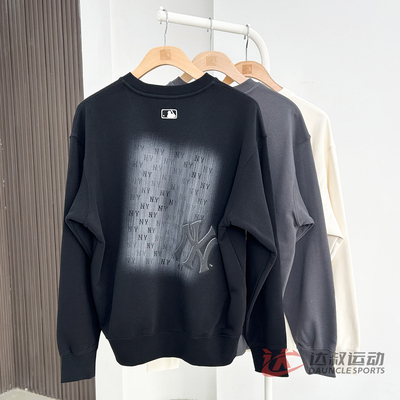 MLB男女波普老花印花圆领卫衣