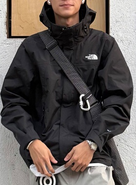 25新款TheNorthFace北面冲锋衣男羽绒内胆三合一鹅绒保暖外套81QS