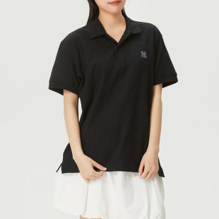 防晒UPF运动休闲T恤3APQM0163 男女NY复古暗花POLO衫 26新款 MLB短袖