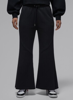 Jordan26新款Nike耐克女子长裤情人节法式毛圈喇叭裤运动裤IF1025