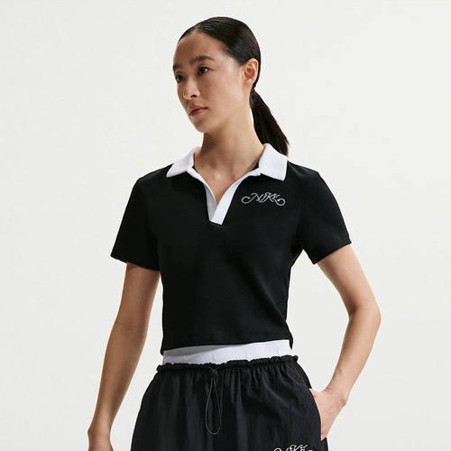 26新款NIKE耐克女休闲短袖POLO衫
