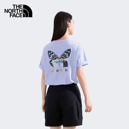 TheNorthFace北面短袖男印花短袖