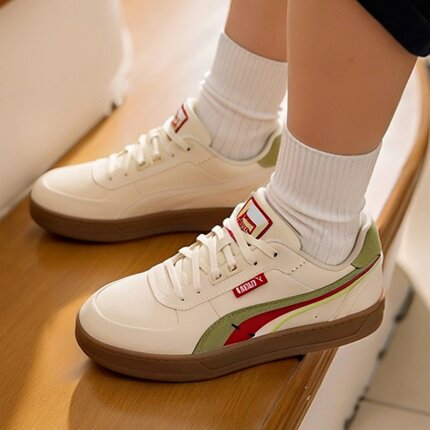25新款PUMA彪马情侣板鞋男女复古撞色拼接面包鞋运动休闲鞋400711