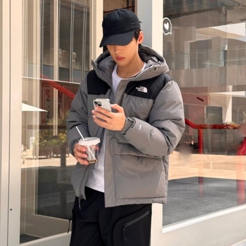 北面羽绒服男550蓬鹅绒保暖外套