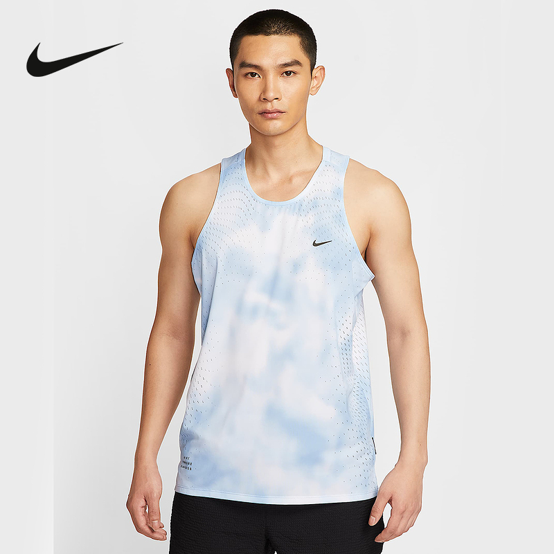 Nike耐克男子网眼透气无袖背心