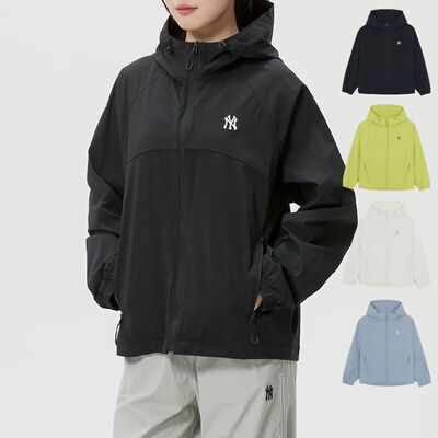 MLB情侣外套男女NY凉感运动夹克