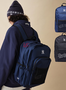 24新款NewEra纽亦华MLB情侣双肩包男女NY休闲背包运动包14384924